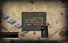 沙巴克皇宫的守灯人，只在攻城战结束后出现，